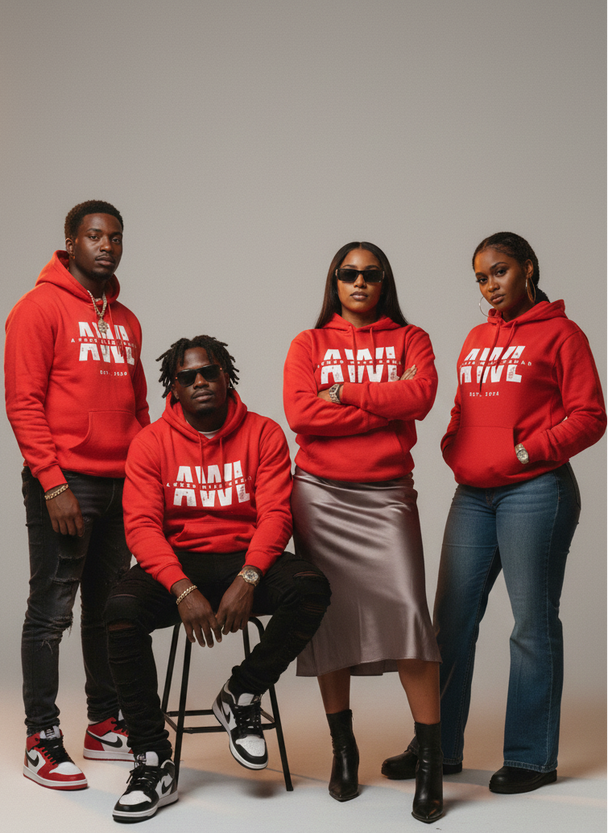 The AWL Fire Red Hoodie