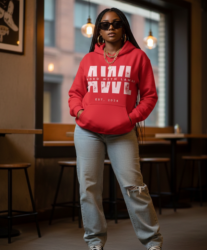 The AWL Fire Red Hoodie