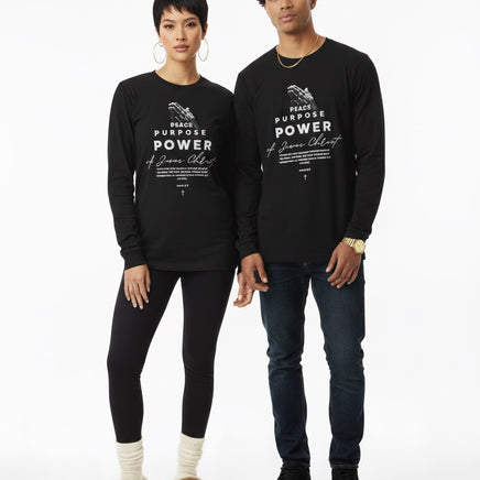 AWL “Peace • Purpose • Power” Long Sleeve Tee